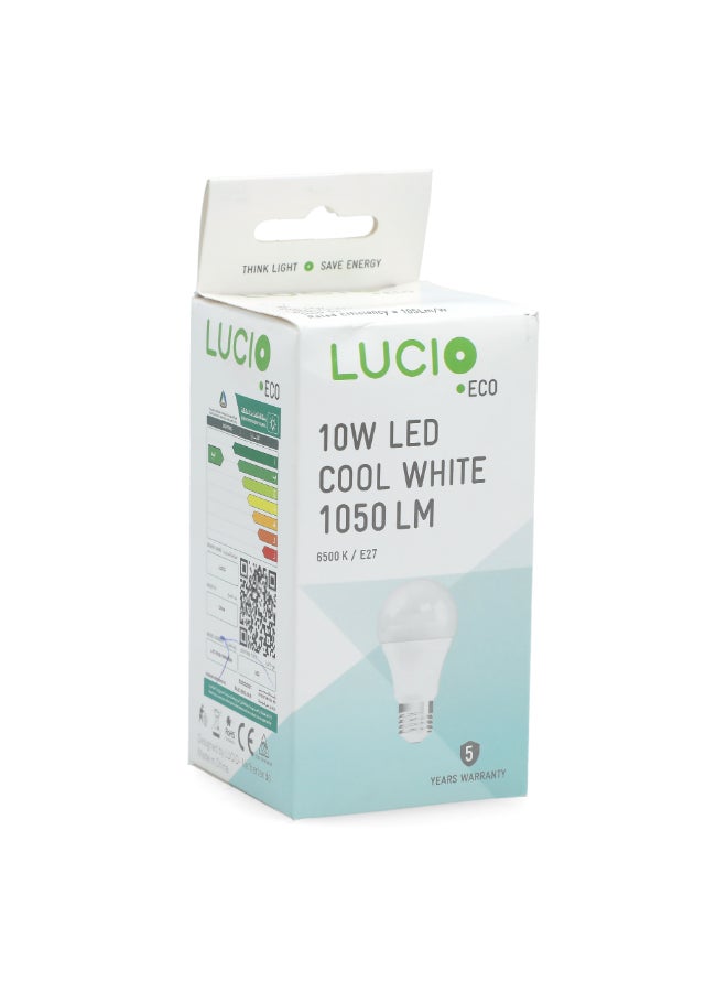 Lucio 10W 6500K LED Bulb Cool White 14.6 x 6.2 x 6.4 cm L-ST-0100-10W-6500K - Image 5